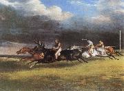 Theodore Gericault The Epsom Derby oil on canvas